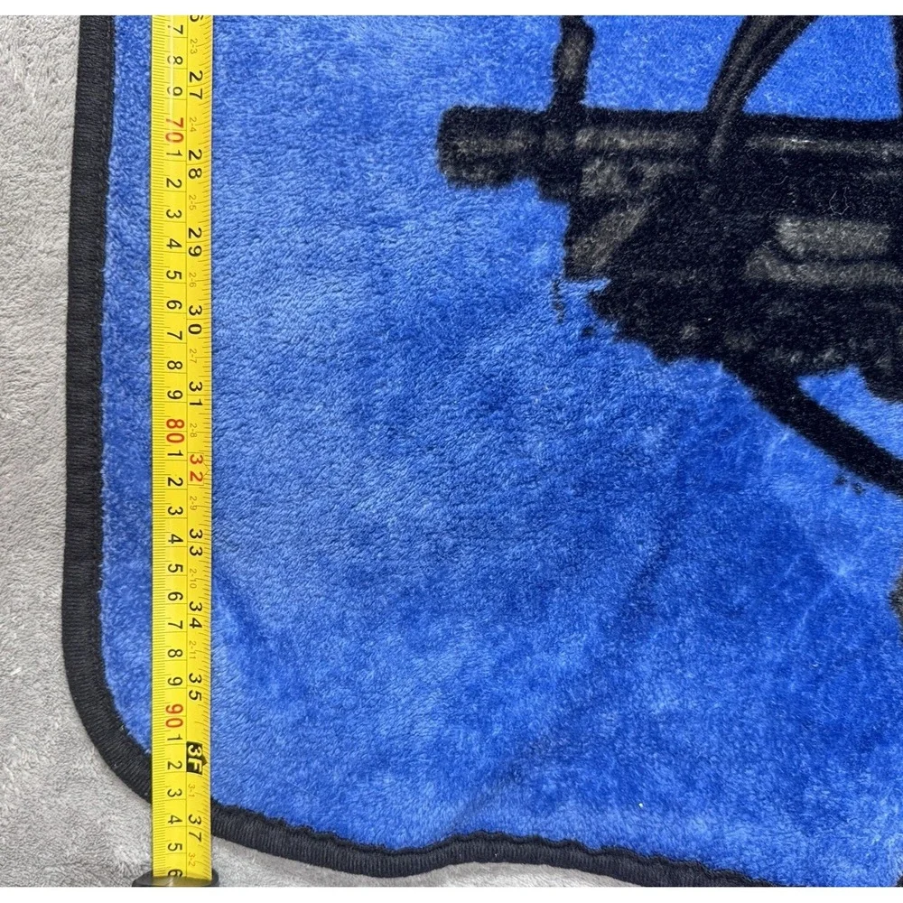Star Wars Chewbacca Fleece Throw‎ Blanket Lucasfilm Blue 37x47